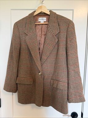 Vintage Liz Claiborne Wool Blend Blazer